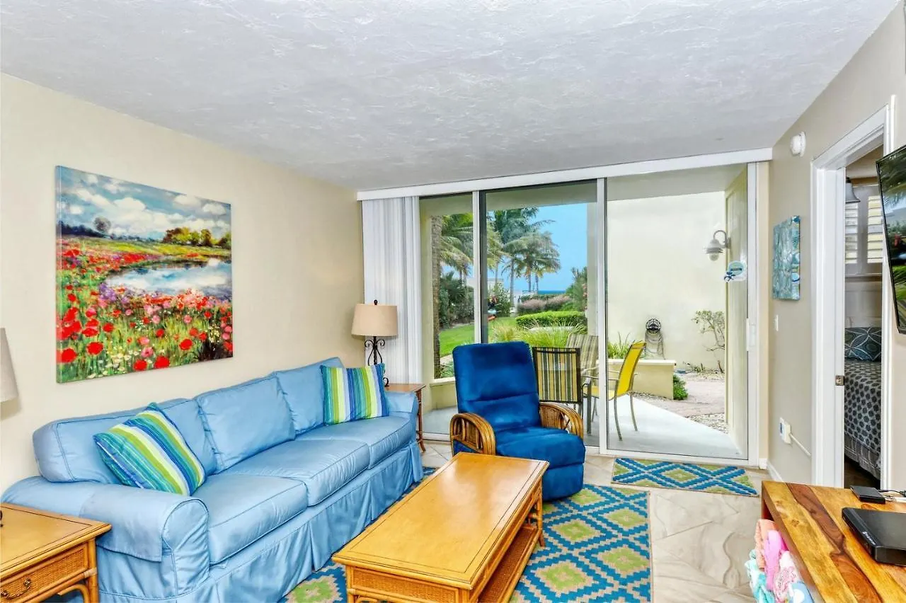 Laplaya 101e-relax On Your Private Lanai Under The Palms! Longboat Key