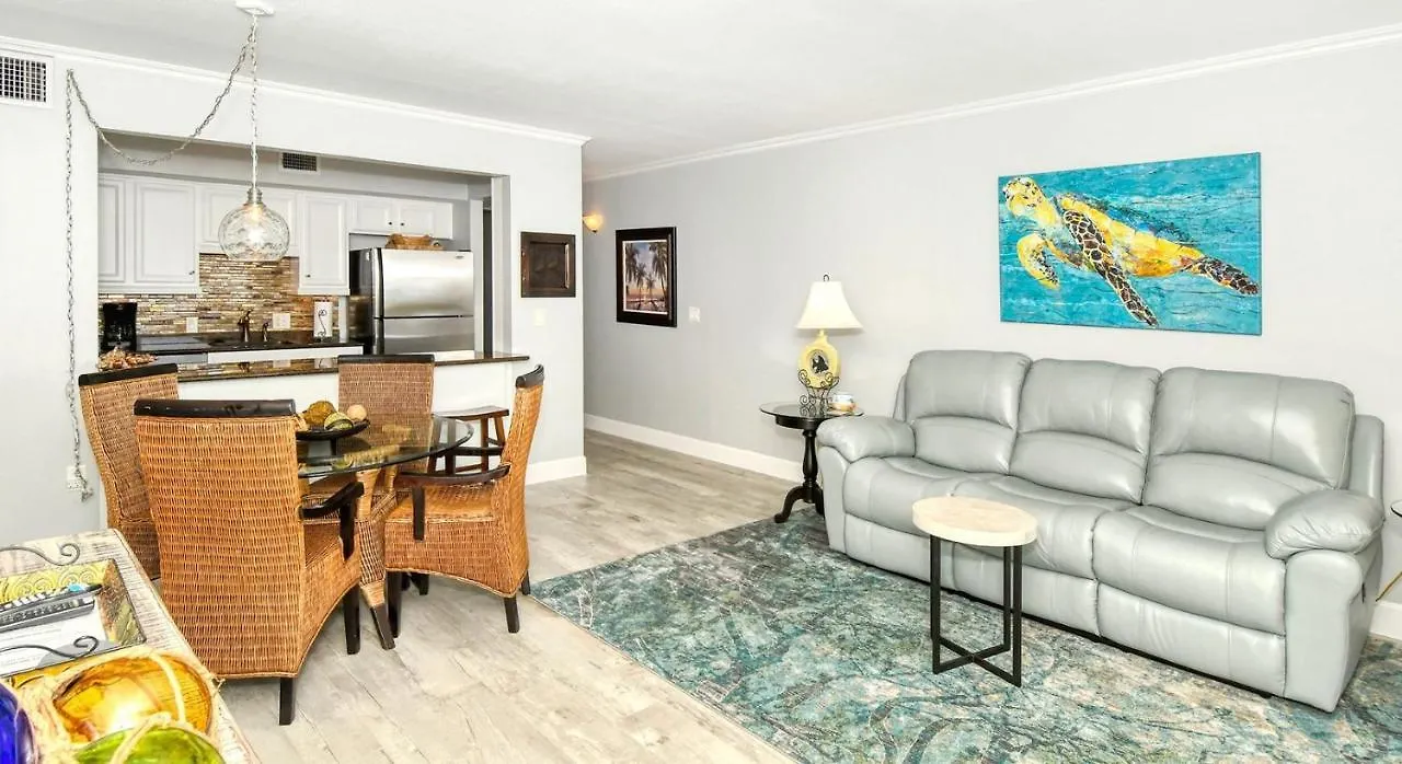 Laplaya 104a Gulf Front Walk Right From Your Lanai Onto The Private Apartment