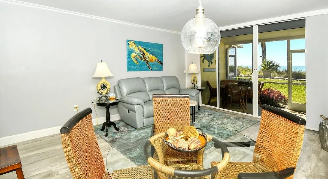 Apartment Laplaya 104a Gulf Front Walk Right From Your Lanai Onto The Private *