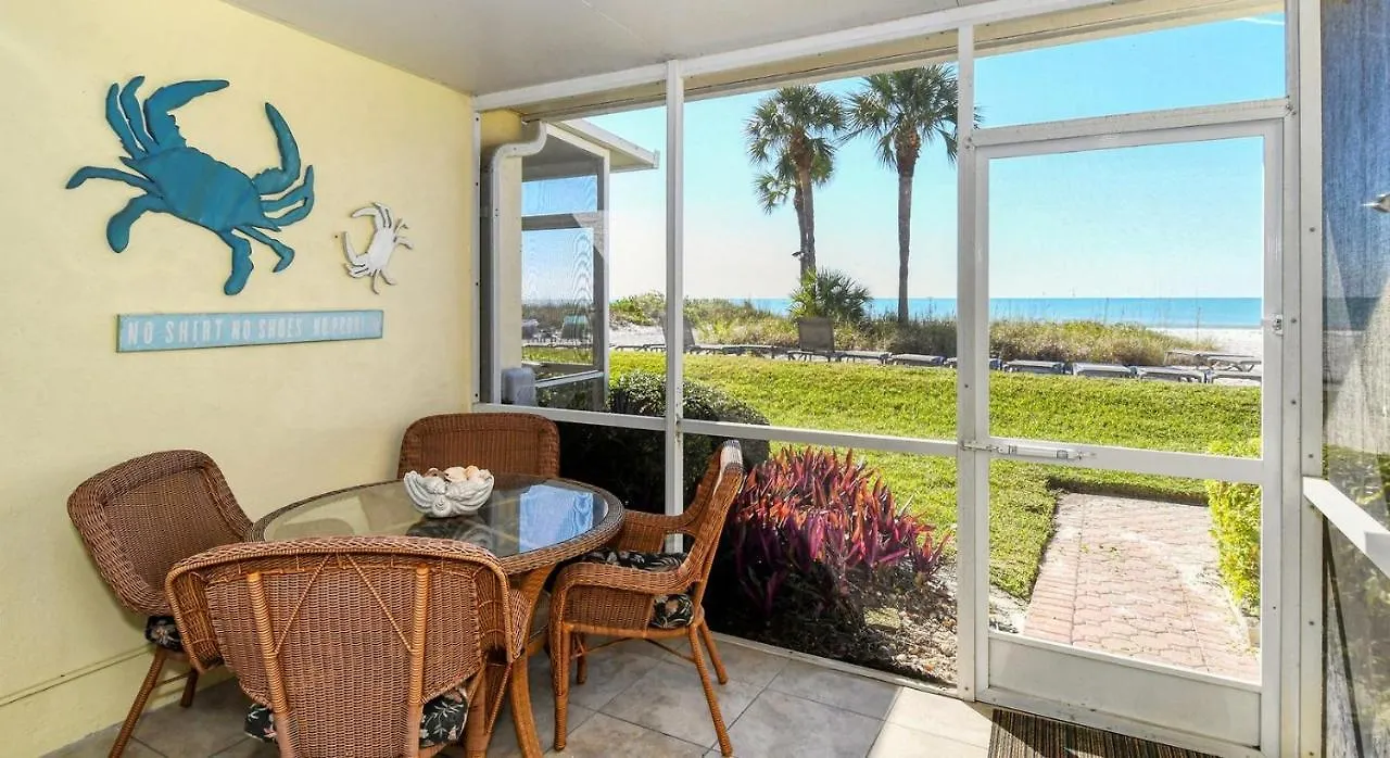 Laplaya 104a Gulf Front Walk Right From Your Lanai Onto The Private Apartment *