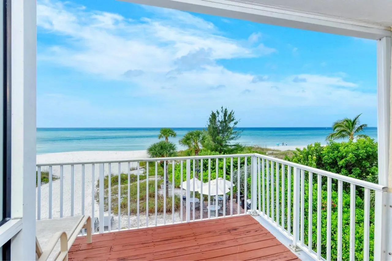 Apartment Laplaya 201c: Beachfront Corner Unit With Gulf Panorama Longboat Key
