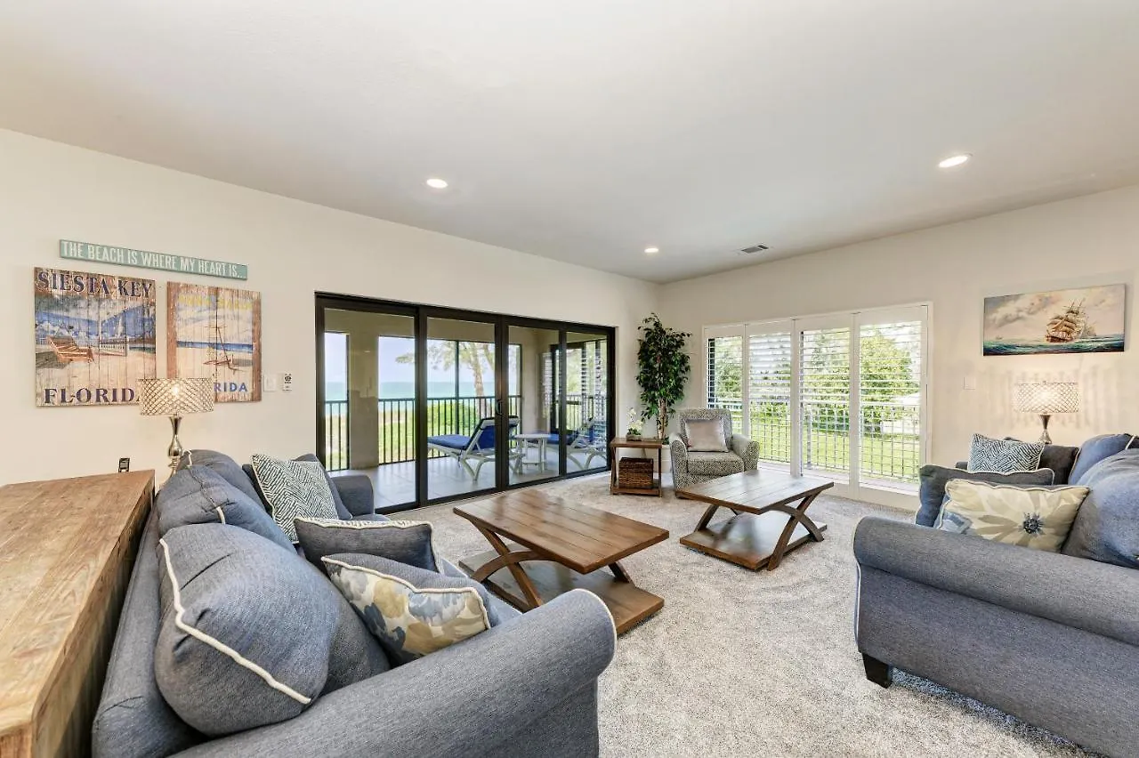 Sea Grape Inn8- Beachfront Apartment Longboat Key