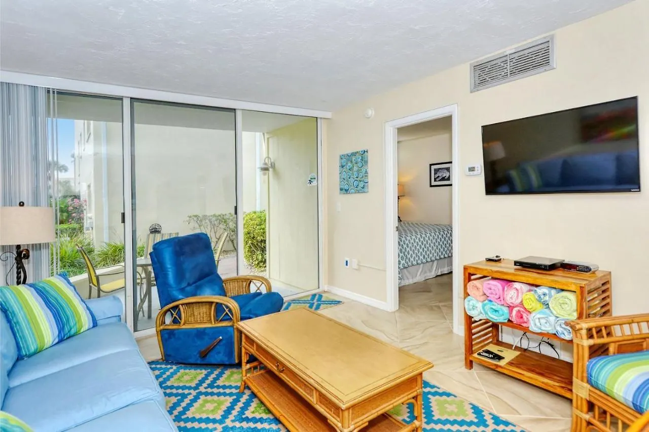 Laplaya 101e-relax On Your Private Lanai Under The Palms! * Longboat Key
